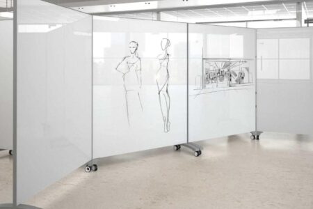 وایت برد شیشه ای