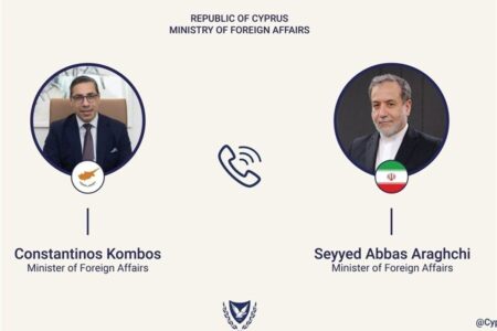جزئیات تماس تلفنی وزیر خارجه قبرس با عراقچی