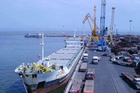 صادرات کالا در چابهار از مرز یک میلیون تن عبور کرده است
