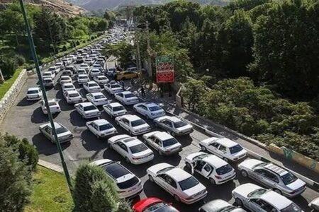 آخرین وضعیت ترافیکی و جوی جادهها؛ ترافیک سنگین در جاده های ورودی تهران