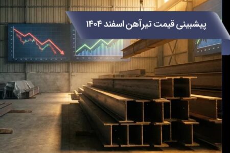 پیشبینی قیمت تیرآهن اسفند ۱۴۰۴