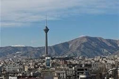 هوای قابل قبول تهران با شاخص 83