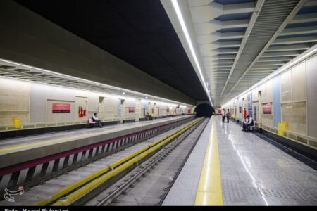 ایستگاه مترو ورزشگاه تختی تهران؛ در آستانه افتتاح