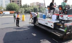 تولید روزانه 5هزارتن آسفالت و آغاز عملیات تراش و روکش مکانیزه در تهران