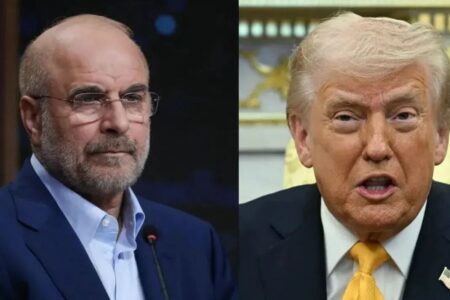 قالیباف به ترامپ پاسخ داد/ بیایید بررسی کنیم