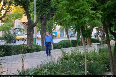 هوای قابل‌قبول تهران با شاخص 65