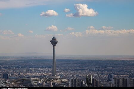 هوای پاک تهران با شاخص 44