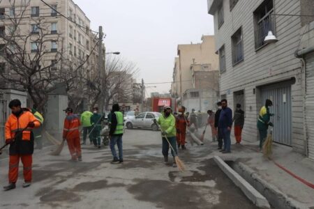 پاکسازی سریع آثار فضای جنگی در تهران نتیجه مدیریت هوشمند شهری است