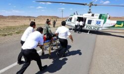 پرواز دوباره بالگرد اورژانس پس از وقفه طولانی