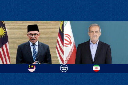 دعوت پزشکیان از نخست وزیر مالزی برای سفر به تهران