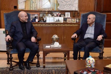 رئیس مجلس لبنان انتخاب مجدد قالیباف به عنوان رئیس مجلس را تبریک گفت