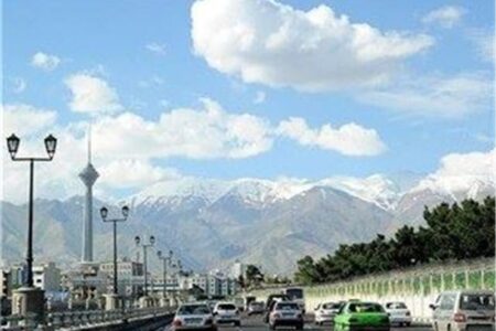 هوای تهران همچنان در وضعیت قابل‌قبول