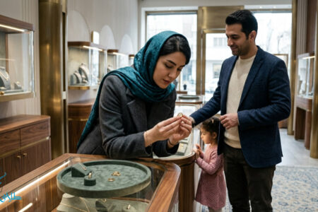 راهنمای انتخاب حلقه و دست‌بند طلای زنانه با سبک مدرن