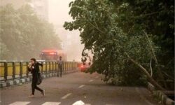 هشدار نسبت به وفوع تندباد در تهران